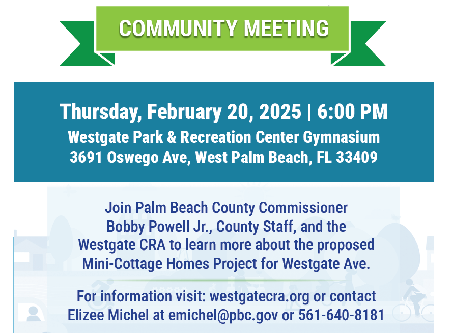 Community Meeting: February 20, 2025