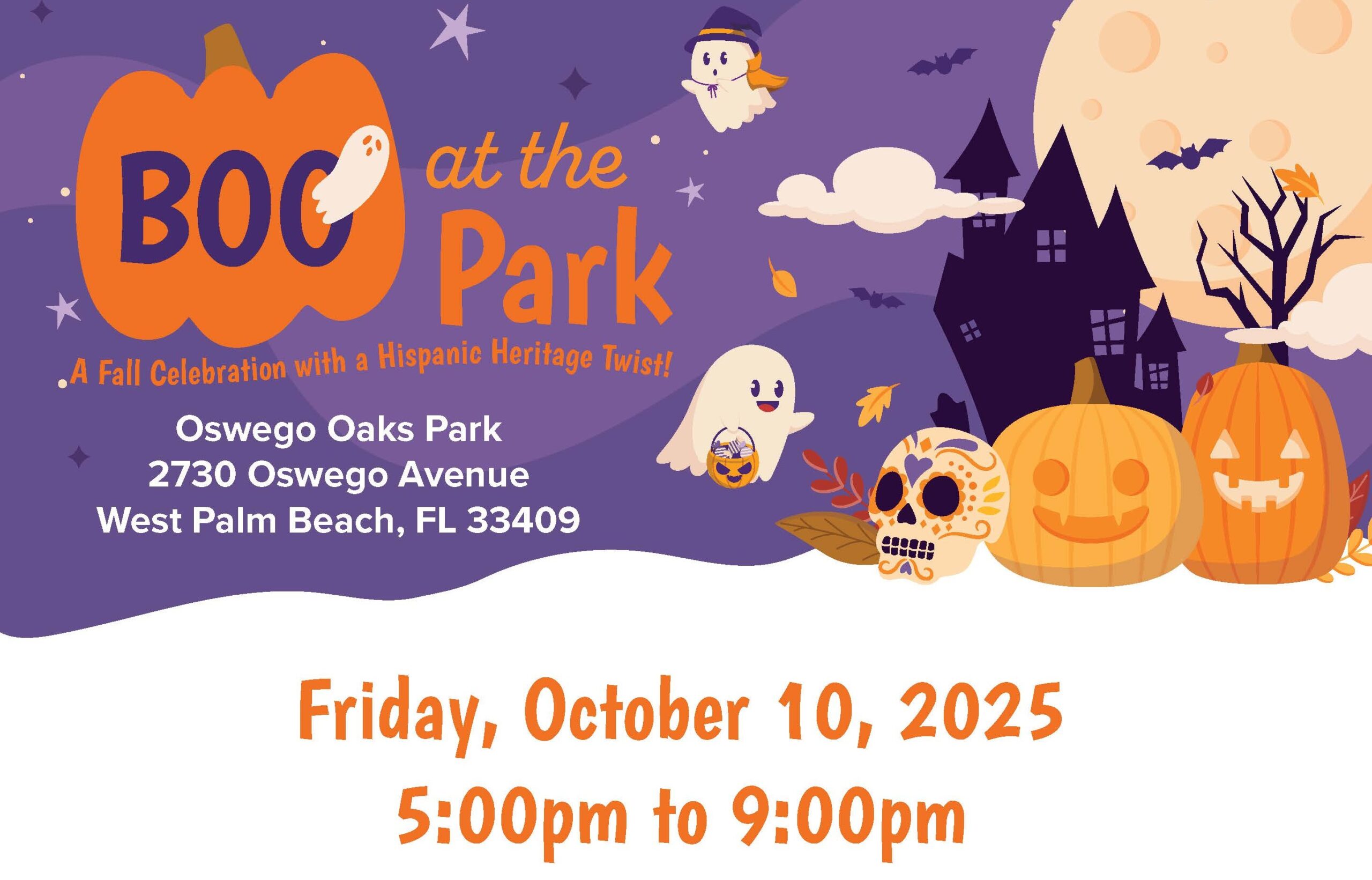 Boo at the park 2025