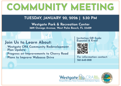 January 20, 2026: Community Meeting