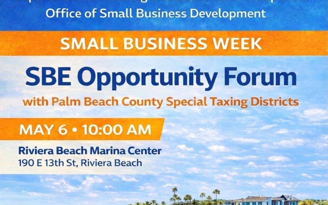 Small Business Week | SBE Opportunity Forum
