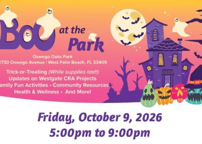 BOO AT THE PARK!